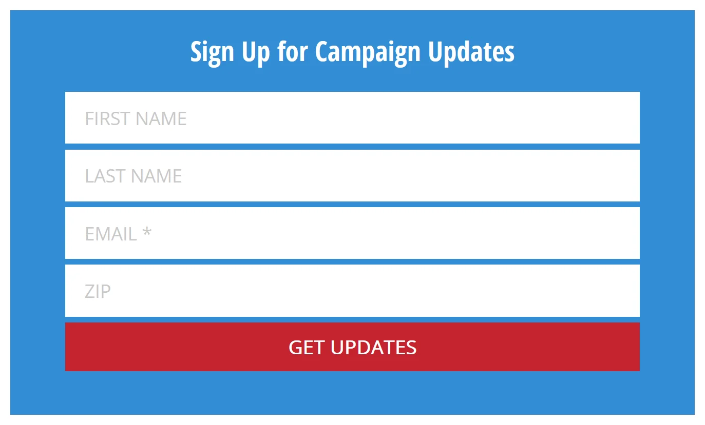Build your supporter database